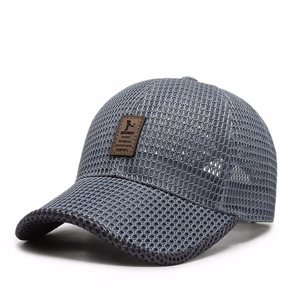 Adjustable Mesh Baseball Cap for Outdoor Activities