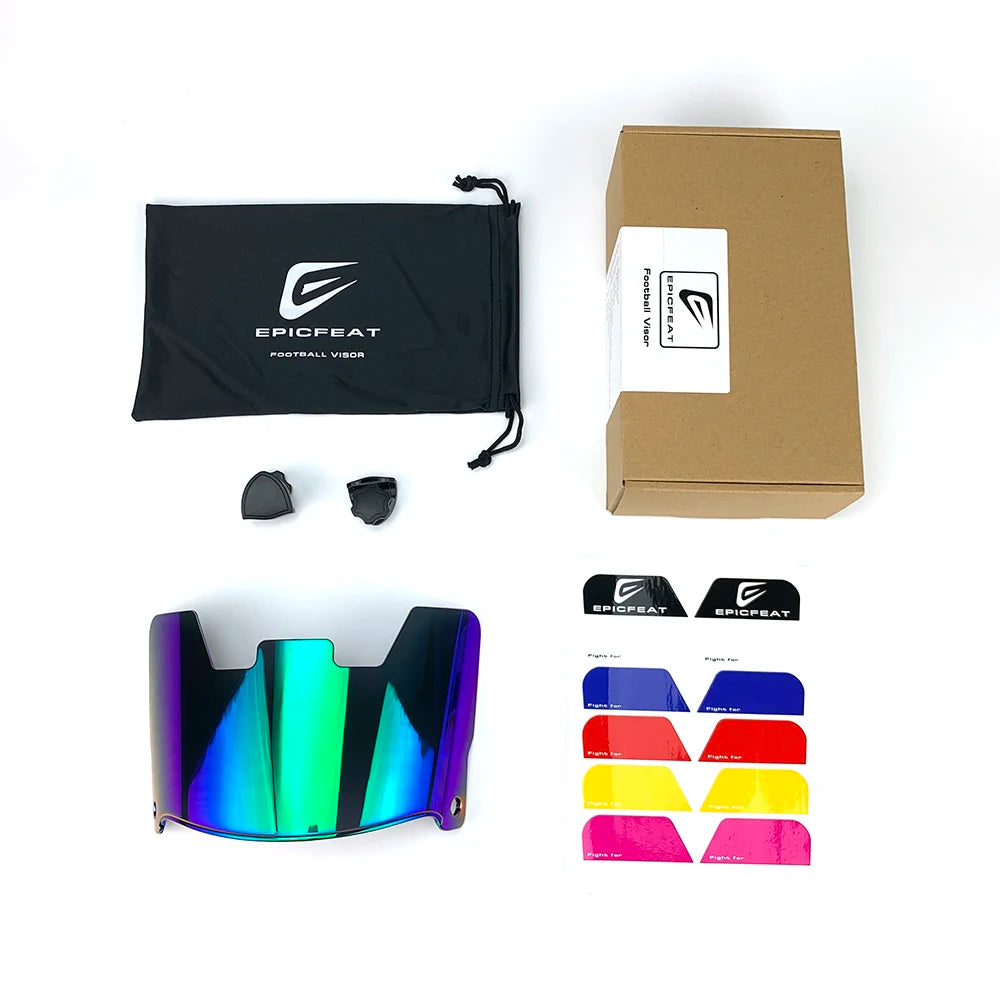 Football Helmet Visor with Anti-Fog Coating