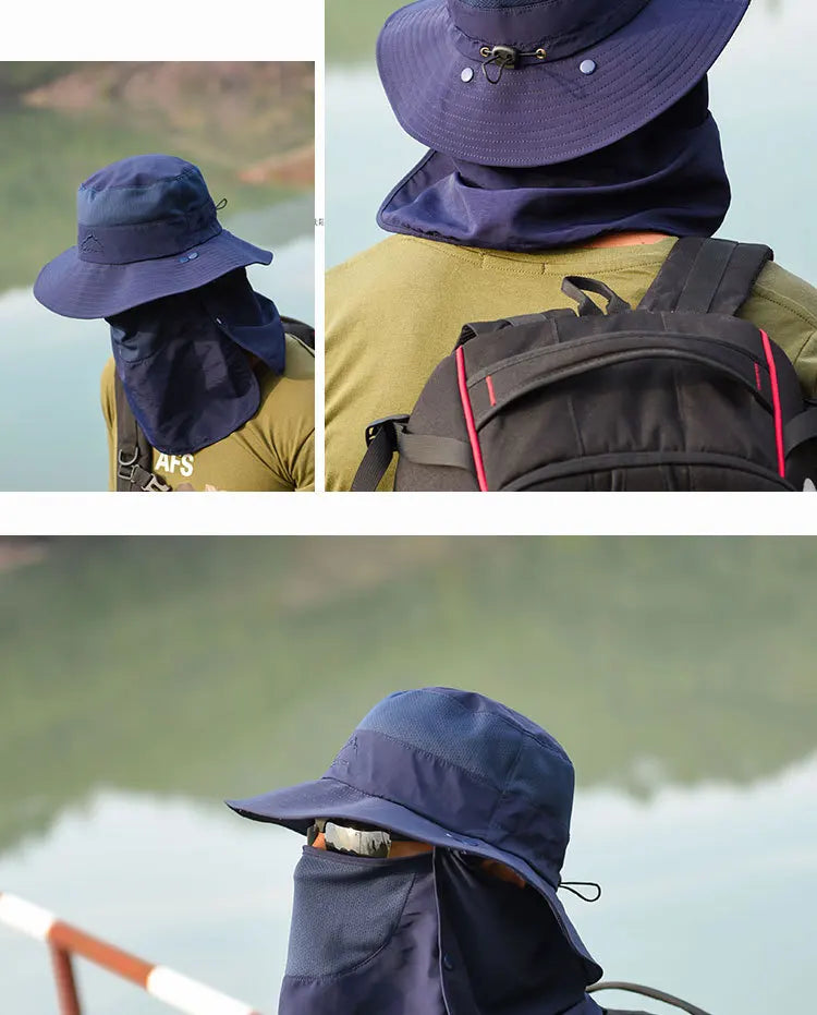 Multipurpose Sun Protection Bucket Hat for Outdoor Adventures