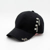 Classic Cotton Cap with Metal Ring Detail