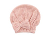 Quick-Dry Microfiber Hair Towel Wrap with Bowknot