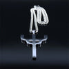 Gothic Stainless Steel Cross Pendant Necklace
