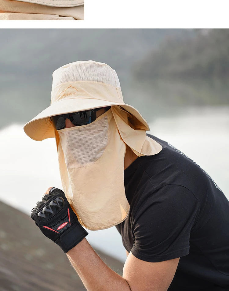 Multipurpose Sun Protection Bucket Hat for Outdoor Adventures