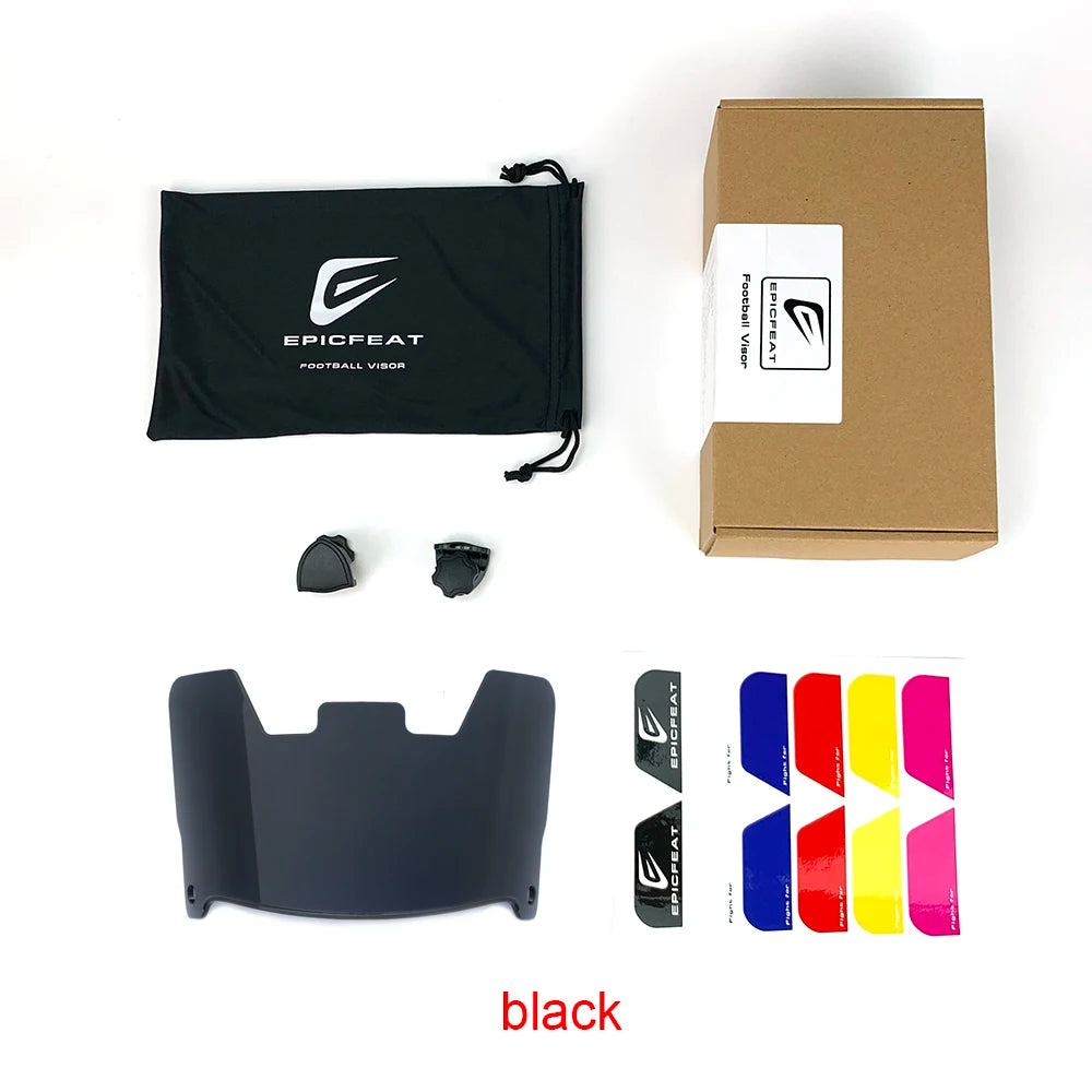 Universal Anti-Fog Football Helmet Visor with UV Protection