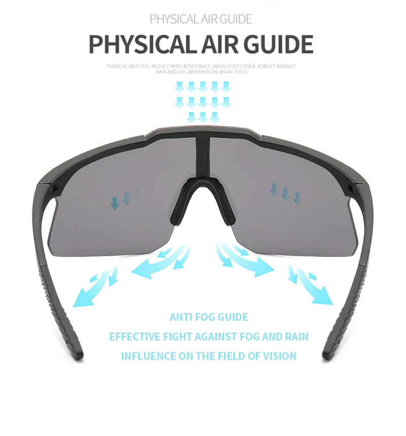 UV400 Cycling Sunglasses for Men and Women