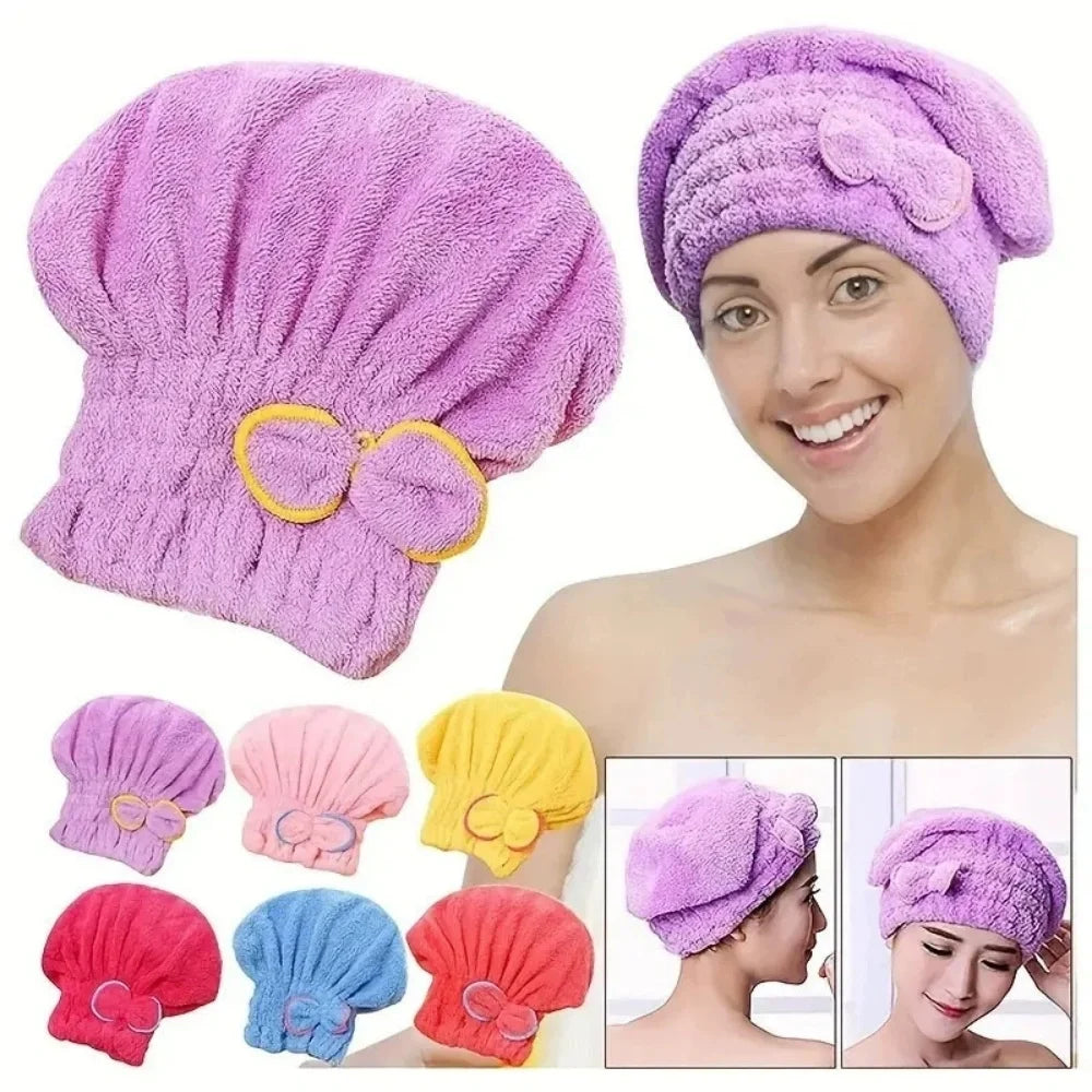 Microfiber Drying Hair Cap