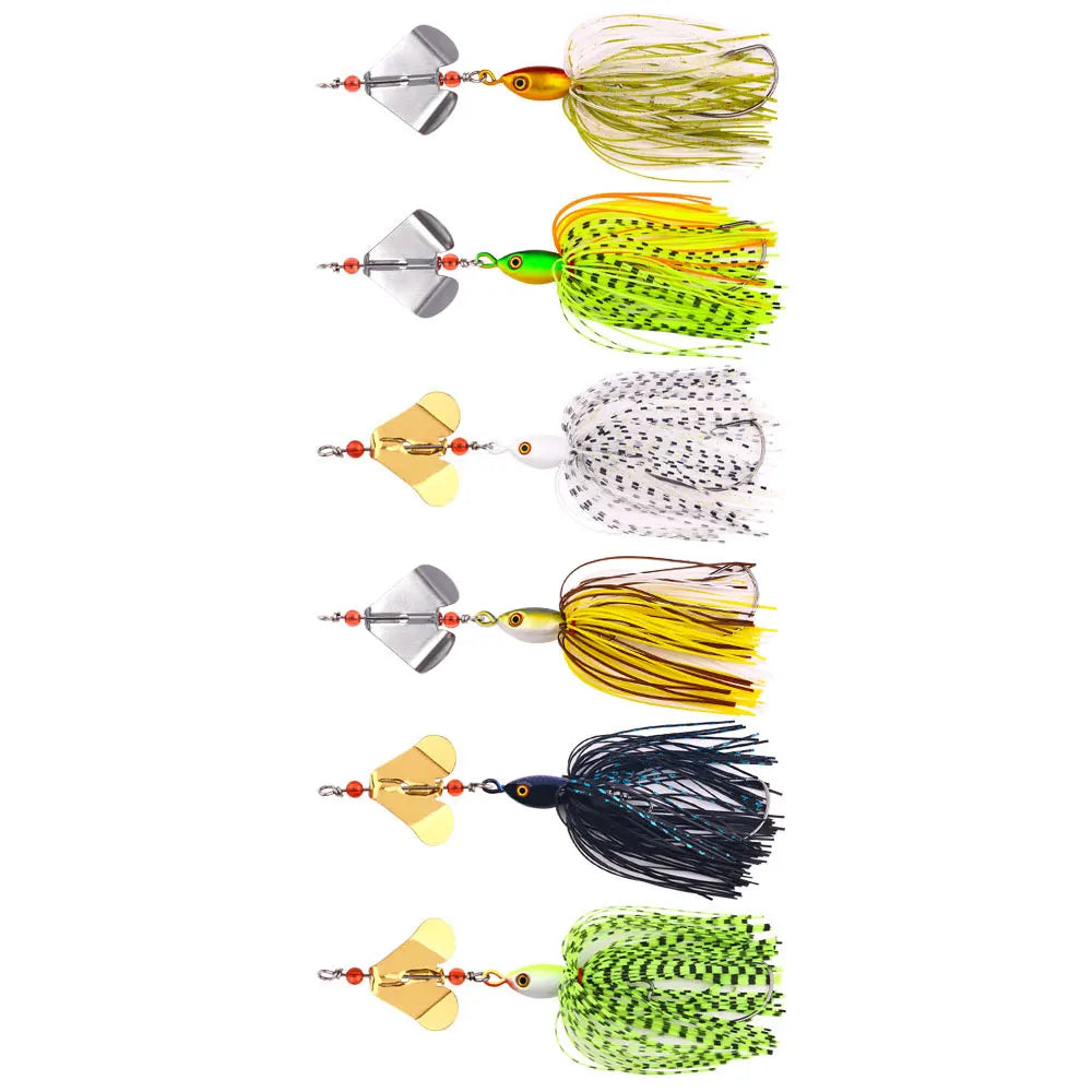 Chatterbait Spinnerbait Lure for Bass, Pike & Walleye