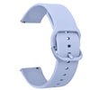 A light blue silicone watch strap for Huawei and Honor watches shown from the side.