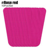 A stack of bright pink kinesiology tape strips for foot and joint support.