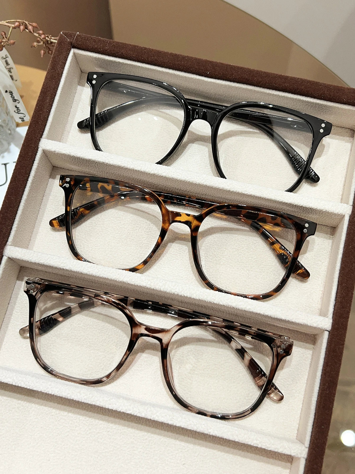 Square-Frame Blue Light Blocking Glasses