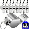 Professional Stainless Steel Whistle with Lanyard