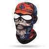 Skull Print Full Face Balaclava for Motorcycle & Outdoor Sports