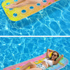 Striped Inflatable Pool Hammock for Adults