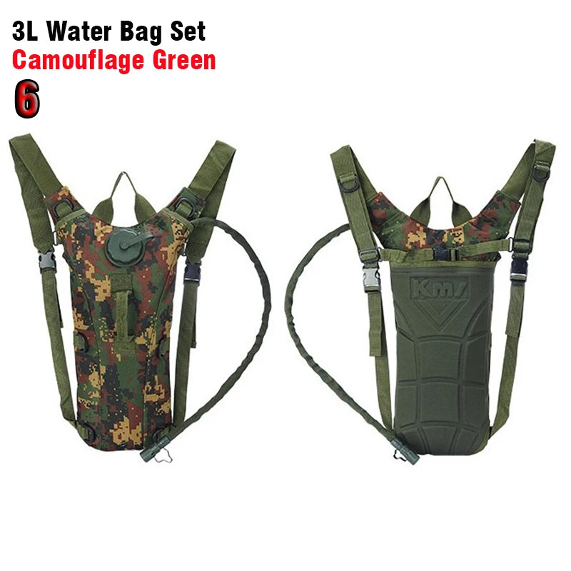 3L Hydration Backpack with Soft Water Bladder for Cycling, Hiking & Running