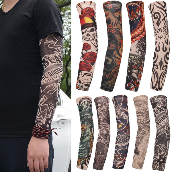 Collection de manches longues avec divers designs et motifs pour la protection UV.