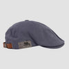 Classic Cotton Beret Hat – Vintage Ivy Cap for Men & Women