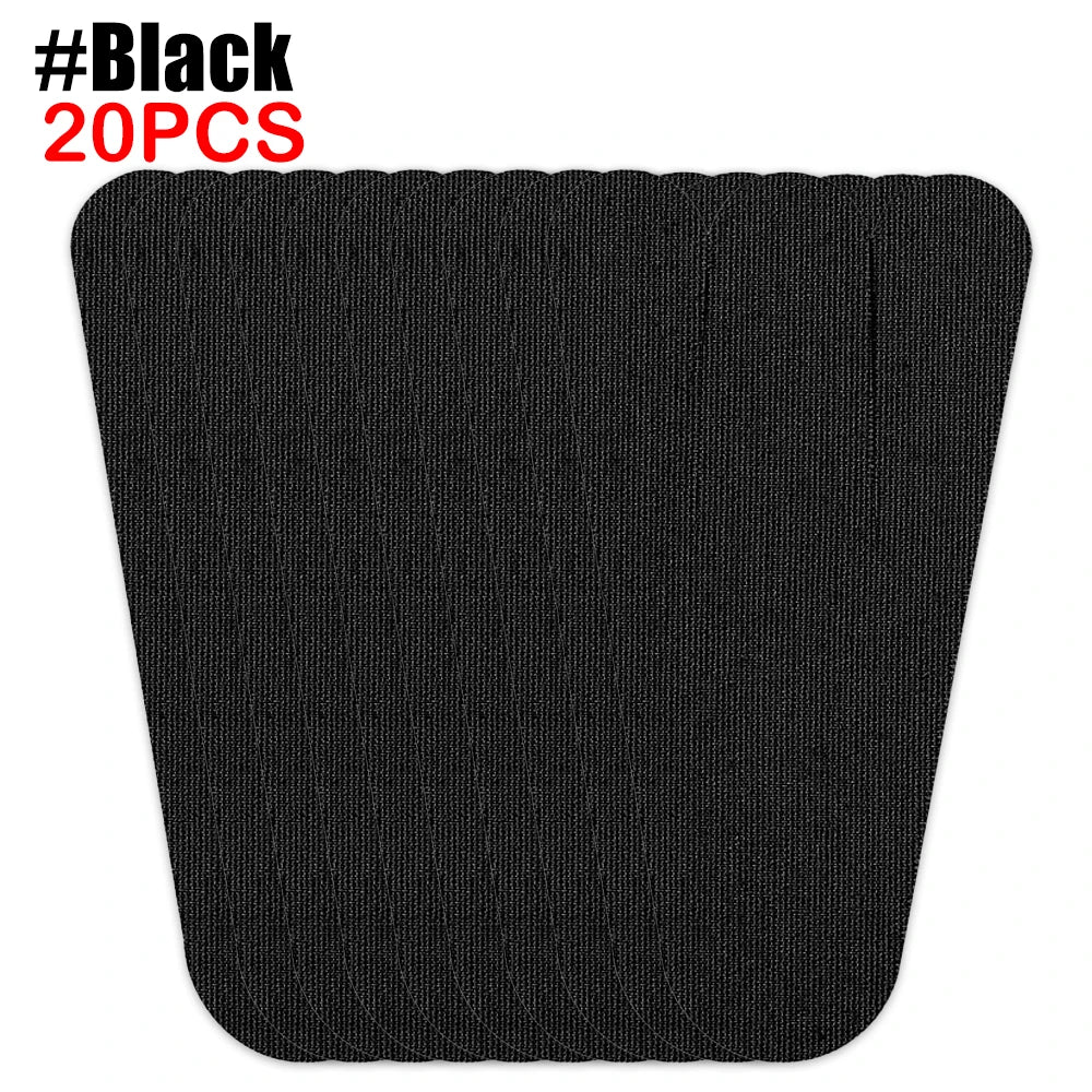 Black precut kinesiology tape for foot and joint support