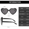 Polarized Heart-Shaped Sunglasses with UV Protection