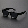 Classic Square Frame Sunglasses with UV400 Protection