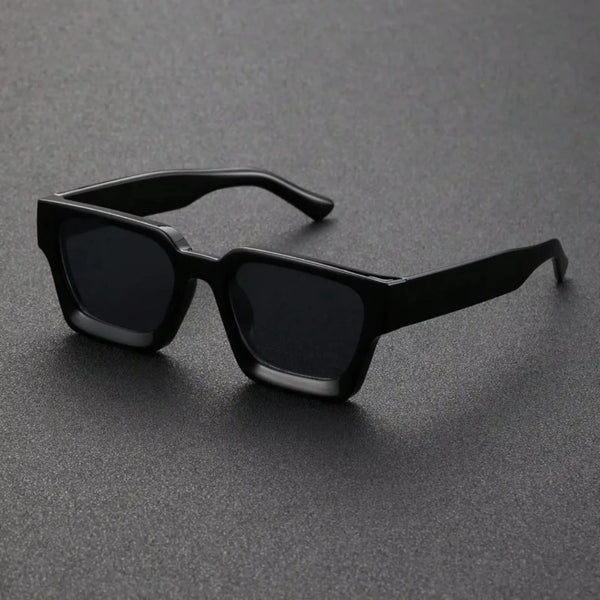 Classic Square Frame Sunglasses with UV400 Protection