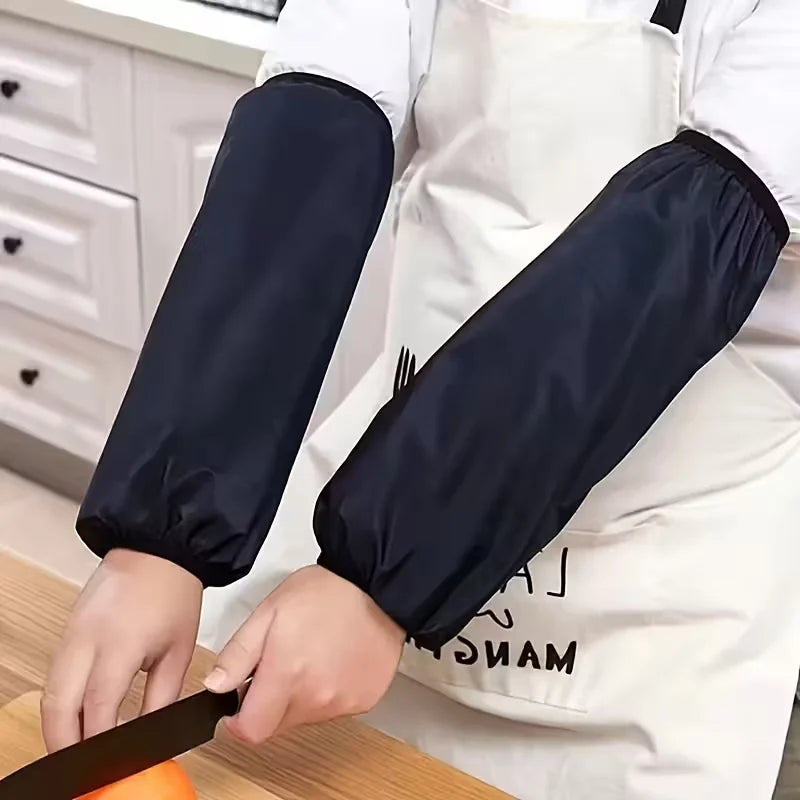 Waterproof Arm Sleeves (Pair) – Oil & Stain Resistant for Work and Daily Use