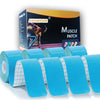 Box and roll of Anampion Muscle Patch kinesiology tape for athletic support