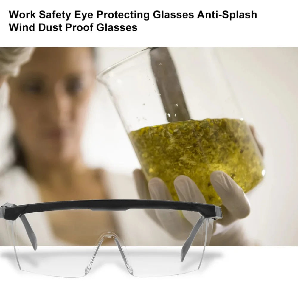 Anti-Splash Safety Glasses with Anti-Fog Coating (2-Pack)