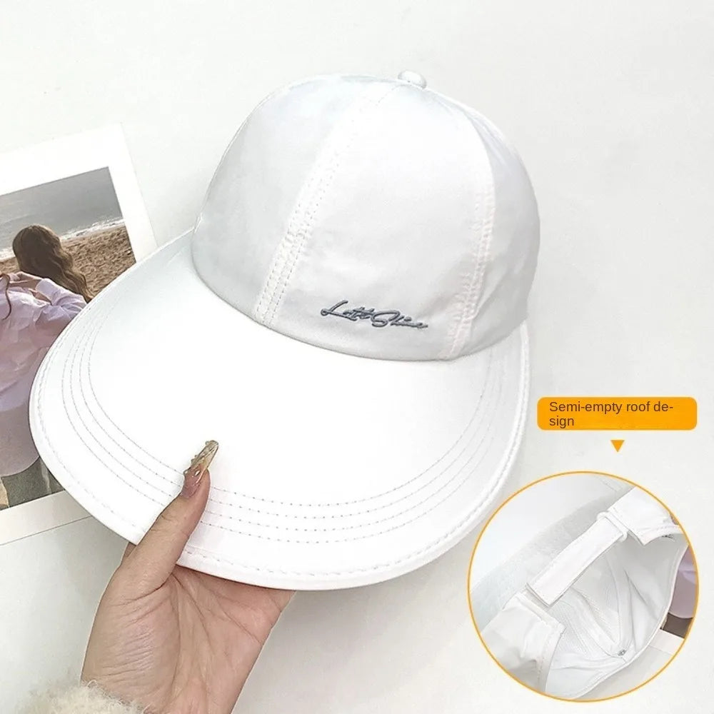 Foldable Wide Brim Sun Hat with Adjustable Strap