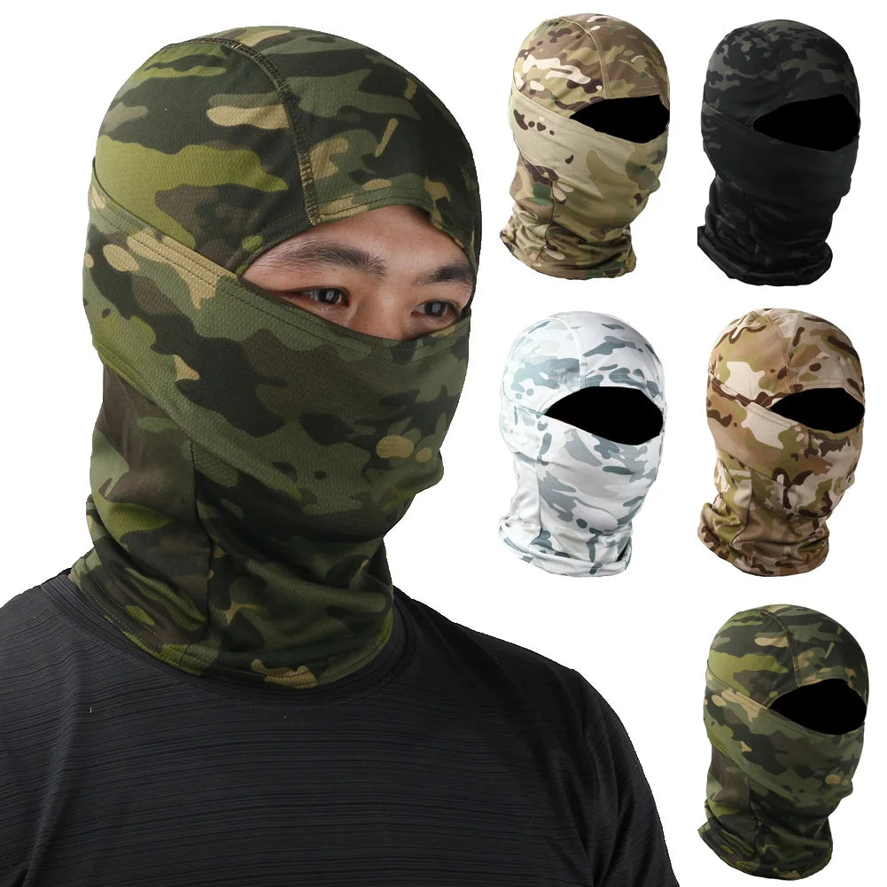 Camouflage Balaclava Full Face Mask for Outdoor Sports