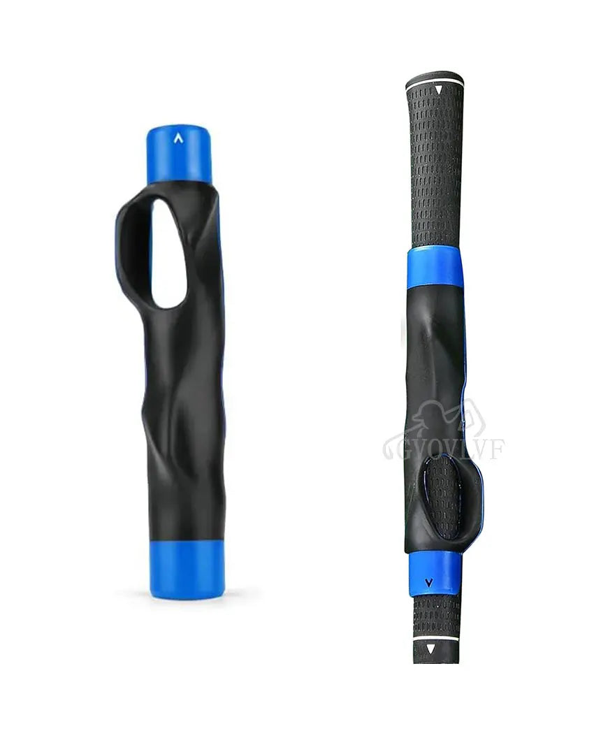Golf Club Training Grip Aid for Posture and Alignment