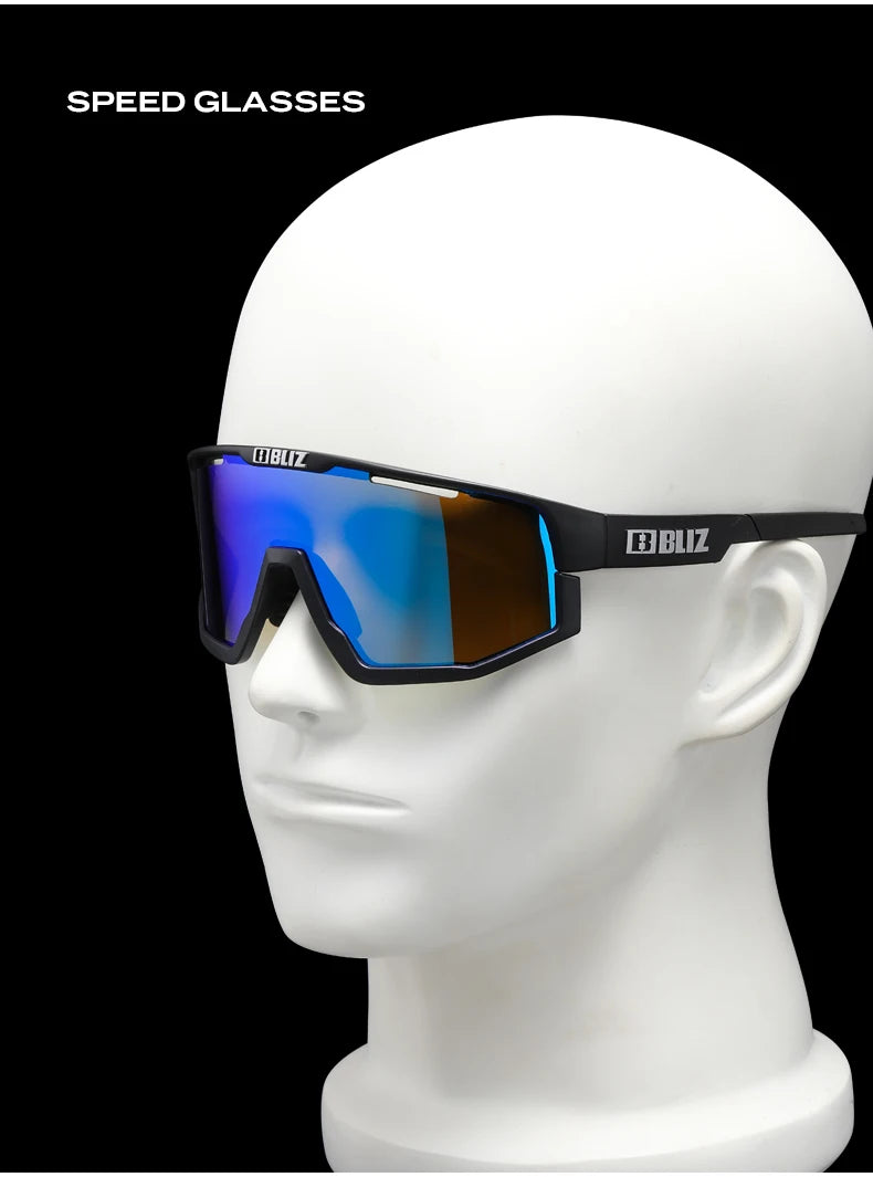 Fusion UV400 Cycling Sunglasses with 3 Interchangeable Lenses