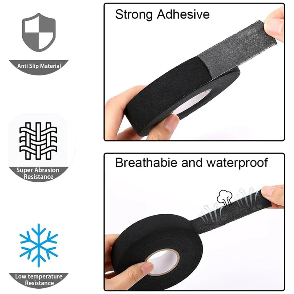 Rollen schwarzes Sportsgrip-Tape mit starken Klebekraft, Anti-Rutsch-Eigenschaften und Abriebfestigkeit