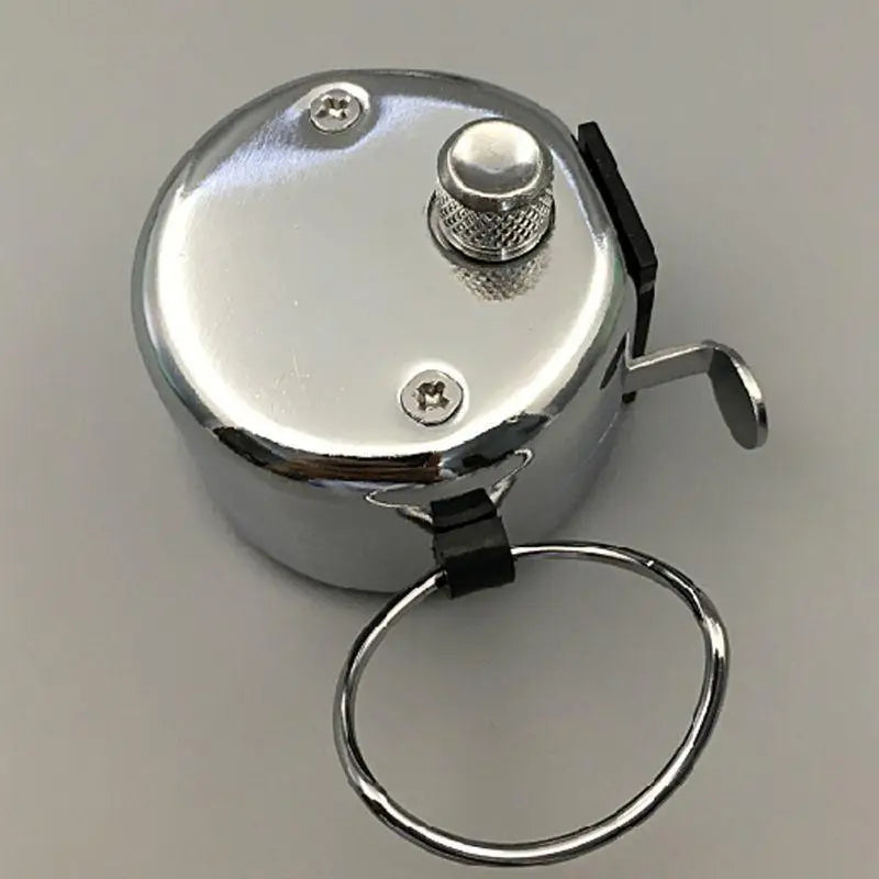 Stainless Steel Manual Tally Counter with Finger Ring