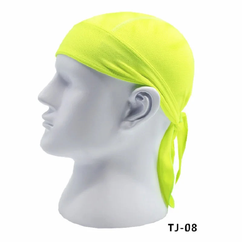 Quick-Dry Cycling Head Scarf with Breathable Knit Fabric