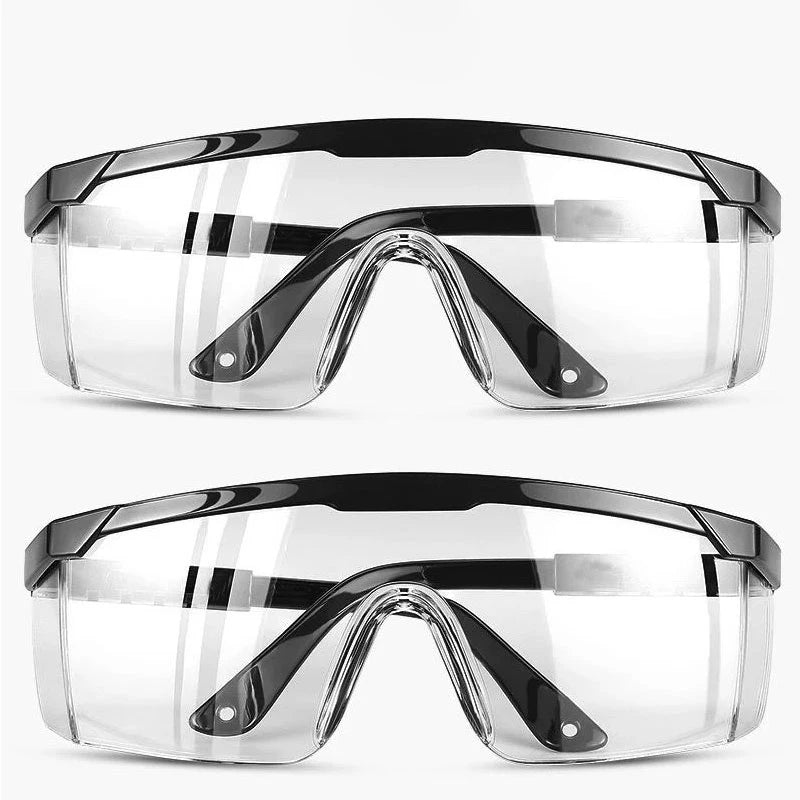 Anti-Splash Safety Glasses with Anti-Fog Coating (2-Pack)