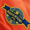 Orange Fußballtrikot mit blau-gelbem gesticktem Abzeichen zum 50. Jahrestag des Bourbon Bowl 1941-19