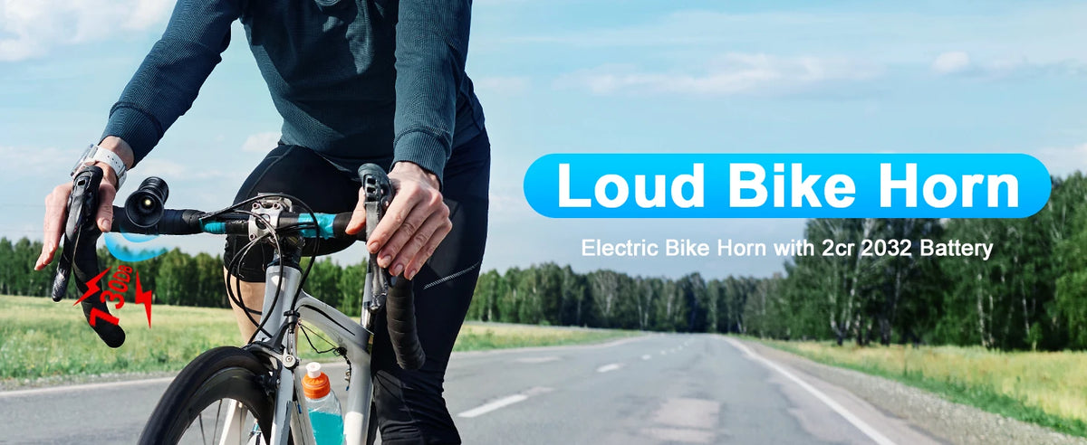Loud 130dB Electric Bicycle Horn with Waterproof Design