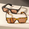 Retro Square Sunglasses with UV400 Protection
