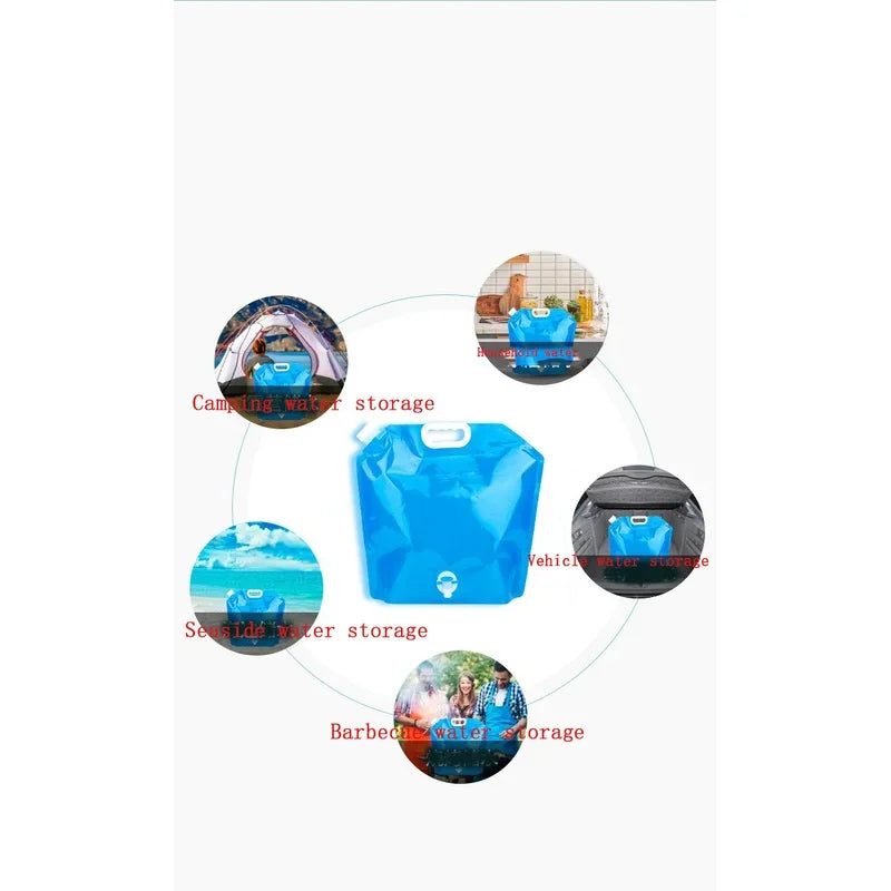 Foldable Portable Camping Water Container