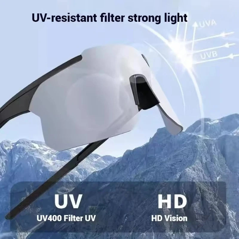 Polarized Sports Sunglasses for Cycling, Running, and Outdoor Activities