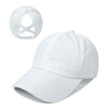 Women's Quick-Dry Mesh Baseball Cap with Ponytail Opening