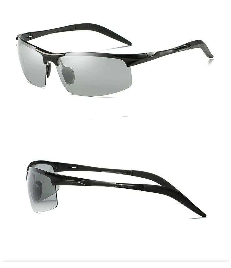 Photochromic Polarized Sports Sunglasses with UV400 Protection