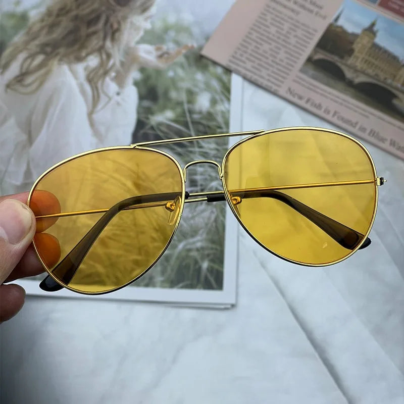 Classic Aviator Sunglasses with UV Protection