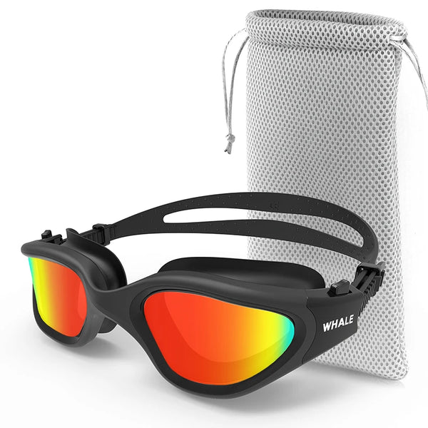 Polarized Anti-Fog Swimming Goggles for Adults