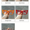 Vintage Cat Eye Glasses with Blue Light Filtering Lenses