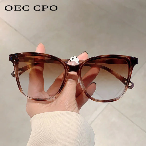 Retro Square Sunglasses with UV400 Protection
