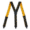 Airport-Friendly Y-Back Suspenders with Plastic Clips