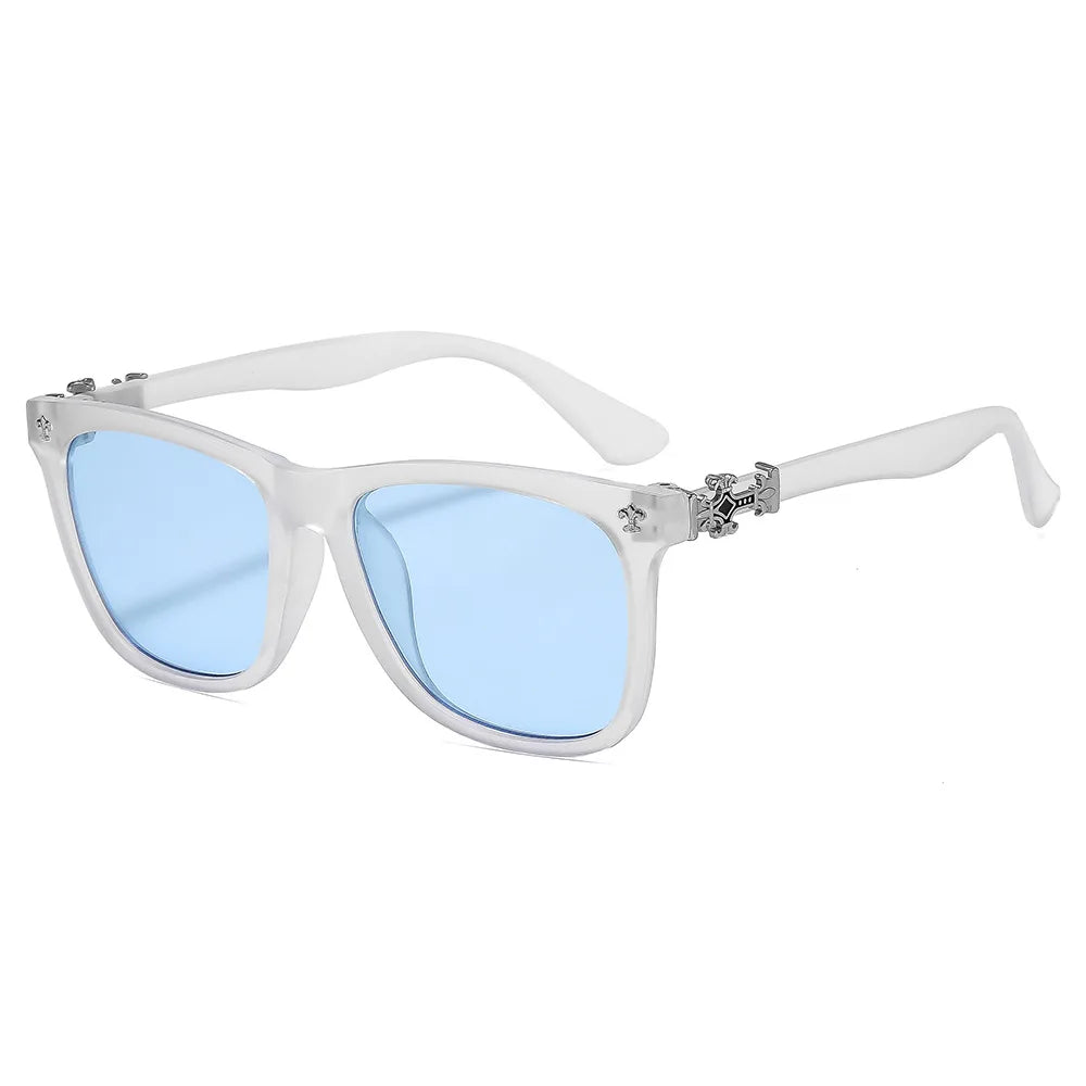 Vintage Square Anti-Blue Light Glasses for Men and Women