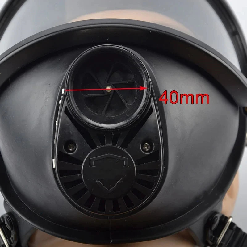 Full Face Gas Mask with Chemical Respirator Filter