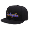 Embroidered Los Angeles Baseball Cap with Adjustable Snapback Closure